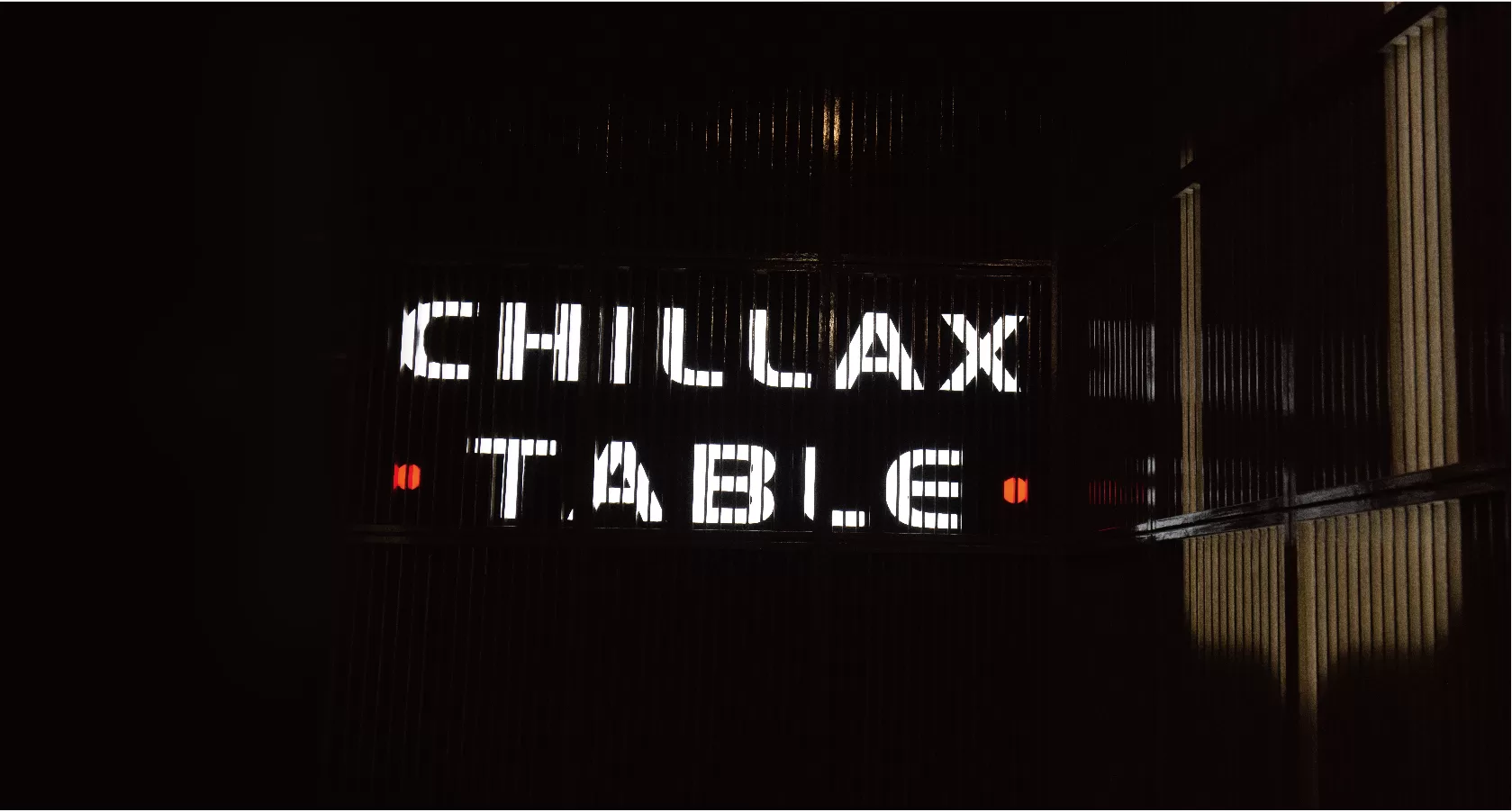 ChilaxTable